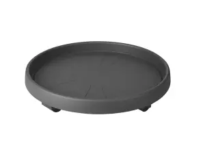 Elho Universal Round Planttaxi 35cm for Plastic Plant Pots in Anthracite