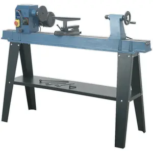 High-Performance 10 Speed Wood Lathe with 1100mm Centers and 550W Motor