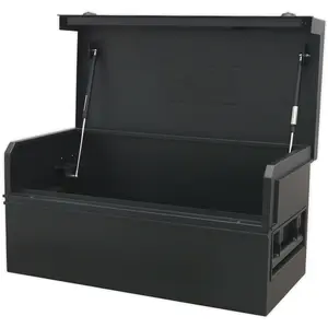 Heavy Duty Steel Truck Box with Gas Strut Support and Locking Mechanism - 935mm x 470mm x 450mm