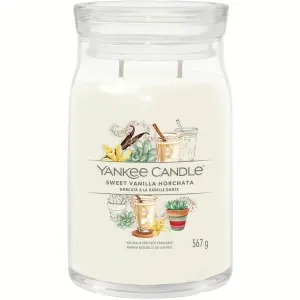 Yankee Candle Sweet Vanilla Horchata Signature Large Jar