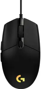 LOGITECH G203 Lightsync Optical Gaming Mouse - Black, Black 1912