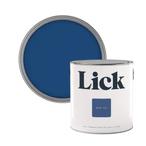 Lick Blue 111 Eggshell Emulsion paint, 2.5L