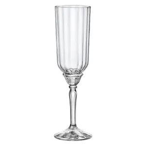 Bormioli Rocco - Florian Champagne Flutes - 210ml - Clear - Pack of 6