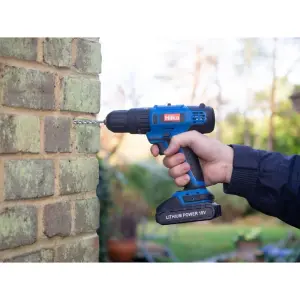 Hilka PTLCHD18 18v Li-ion Cordless Hammer Drill in BMC