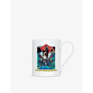 James Bond The Spy Who Loved Me Bone China Mug White (One Size)