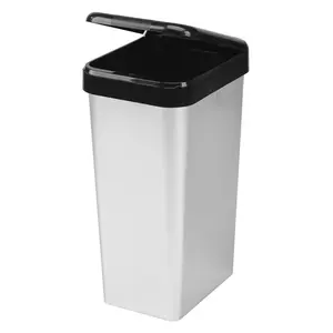 Wagaman Plastic Touch Top Recycling Bin - 45L