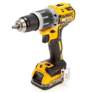 DeWalt DCD796E2T 18V XR Brushless Combi Hammer Drill - 2 x POWERSTACK Batteries