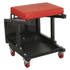 Sealey Mechanic's Utility Seat & Step Stool SCR16