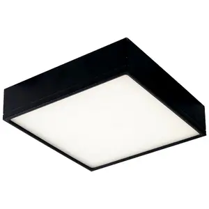 Luminosa KLIO LED Panels Black 6200lm 4000K 40x40x5.2cm