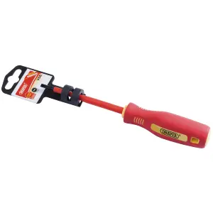 Draper Fully Insulated Plain Slot Screwdriver, 4 x 100mm 46517