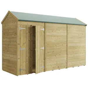 BillyOh Switch Tongue and Groove Apex Wooden Shed - 12x4 Windowless - 11mm Thickness