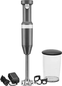 Kitchenaid 5KHBBV53BDG Cordless Hand Blender In Charcoal Grey