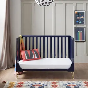 Kimi Cot Bed Navy Blue