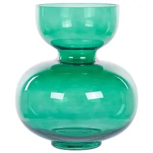 Flower Vase PALAIA Glass Green