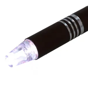 6 in 1 LED Precision Screwdriver Magnetic Pocket Pen Slotted Phillips Brown