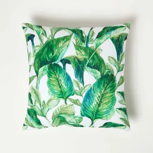 Homescapes Banana Leaf Outdoor Cushion 45 x 45 cm, Set of 2