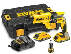 Dewalt DCF620D2K 18v XR Lithium Ion Brushless Collated Drywall Screwgun Kit