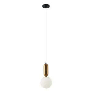 Luminosa Aldeva Modern 1 Light Globe Pendant Ceiling Light, E27