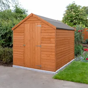 5 ft. W x 7 ft. D Wooden Garden Shed No