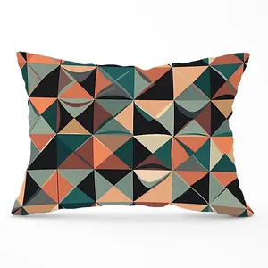 Geometric Print Pattern Cushions 33cm x 48cm