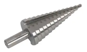 Sealey HSS 4341 Step Drill Bit 4-30mm Double Flute AK4745