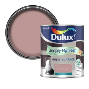 Dulux Simply Refresh Pressed Petal Eggshell Multi-surface Emulsion paint, 750ml