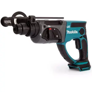 Makita DHR202RTJ 18V 2kg Lithium SDS Hammer Drill + 2 x 5.0 Batteries + Case