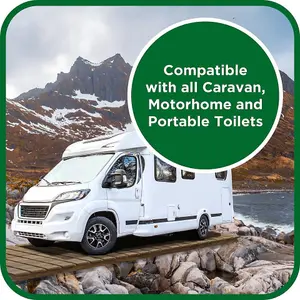 Chemical Toilet Fluid Top & Bottom Cleaner Eco Friendly Caravans Motorhomes 5L