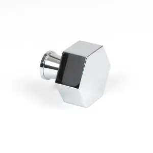 From The Anvil Polished Chrome Kahlo Cabinet Knob - 32mm