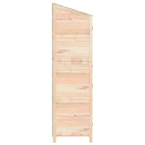 Berkfield Garden Shed 102x52x174.5 cm Solid Wood Fir