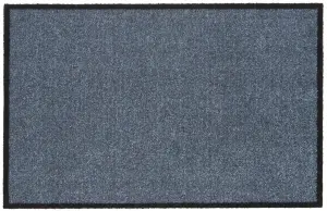 Recylon Grey Plain Heavy duty Mat, 75cm x 50cm