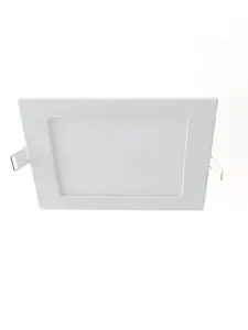 Luminosa FLAP LED Recessed Downlight White 480lm 5500K 12x12x1.8cm