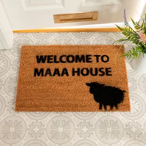 Welcome to Maaa House Doormat - Regular 60x40cm