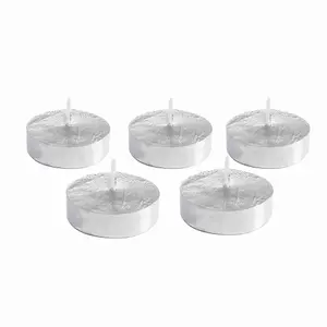 25Pcs Unscented Small Tea lights White