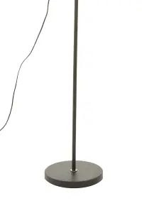 Interiors by Premier Highly Manoeuvrable Black Floor Lamp, Sturdy Design Bedroom Floor Lamp, Contemporary Sleek Modern Lamp