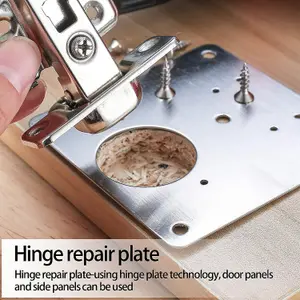 Nes Home Cabinet Door Hinge Repair Plate