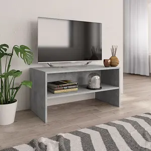 Berkfield TV Cabinet Concrete Grey 80x40x40 cm Engineered Wood