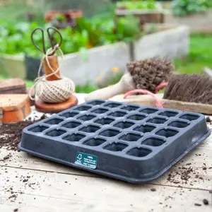 30 Cell Natural Rubber Seed Tray x 2