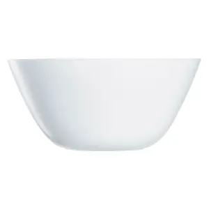 URBNLIVING 11cm Height White Salad Bowl