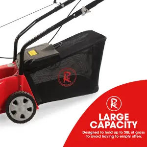 RocwooD Petrol Push Lawnmower 16"