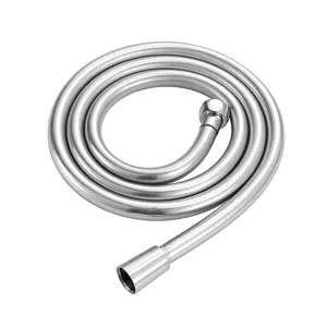 ENKI Easy Clean Silver PVC Shower Hose 1.5m