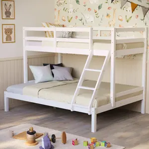 Muskoka Triple Sleeper Bunk Bunk Bed White