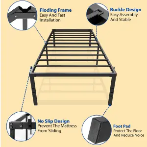 Twin Metal Bed Frames Modern, Stylish & Comfortable Bedroom Furniture