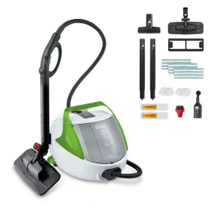 Polti Vaporetto Pro 8X Eco Plus Steam Cleaner, 5 Bar, Eco Function, Unlimited Autonomy