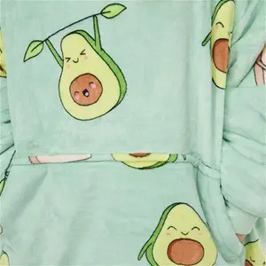 Avocado Oodie Hooded Blanket