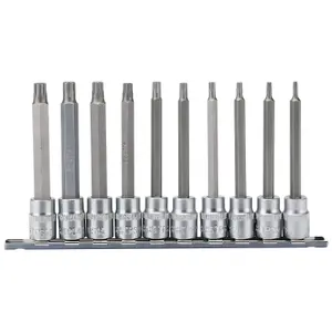 Draper 3/8" Sq. Dr. Draper TX-STAR Plus Socket Bit Set 10 Piece 16340