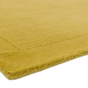 Handmade Luxurious Modern Wool Easy to clean Rug for Bed Room Living Room and Dining Room-60cm X 120cm