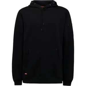 Hard Yakka - Brushed Fleece Hoodie - Black - Hoodie - XL