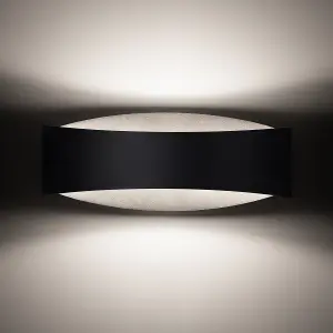 Toni Steel Black 1 Lights Modern Wall Light