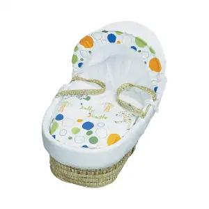 Kinder Valley Jolly Jungle Baby Moses Basket Bedding Set